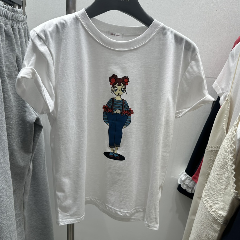 TARABY MOTION東大門實拍女士新品真品時尚職業26春夏T恤TARABY MOTIONT恤圖色3