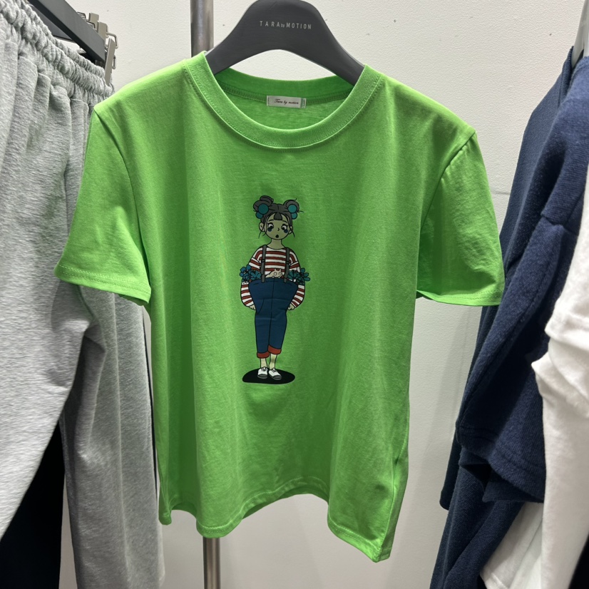 TARABY MOTION東大門實拍女士新品真品時尚職業26春夏T恤TARABY MOTIONT恤圖色4