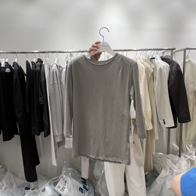 WOOD SAGE韓國代購女士新品時尚26春夏推薦休閑熱賣長袖T恤WOOD SAGE長袖T恤圖色8