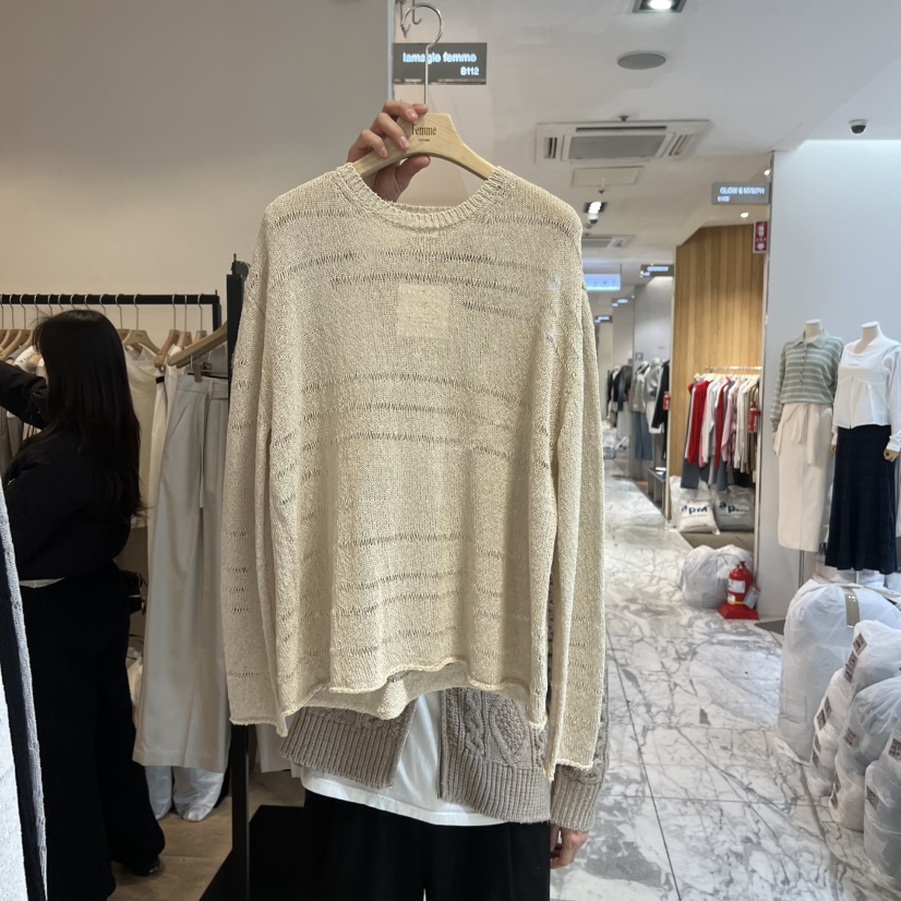 LA MAGIE FEMME東大門實拍女士新品休閑真品人氣針織衫Lamagie Femme針織衫圖色1