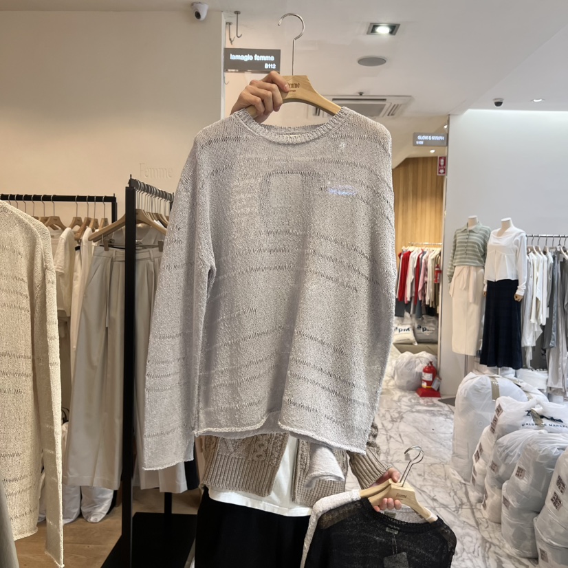 LA MAGIE FEMME東大門實拍女士新品休閑真品人氣針織衫Lamagie Femme針織衫圖色2