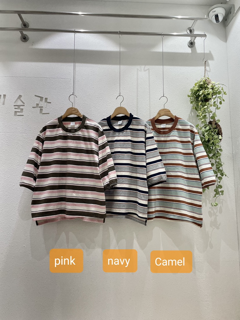 GALLERY-A韓國代購女士新品休閑時尚職業26春夏真品T恤雙層GALLERYT恤