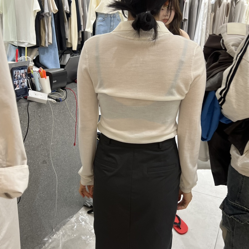 WOOD SAGE韓國代購女士新款人氣真品休閑推薦針織衫高領WOOD SAGE針織衫