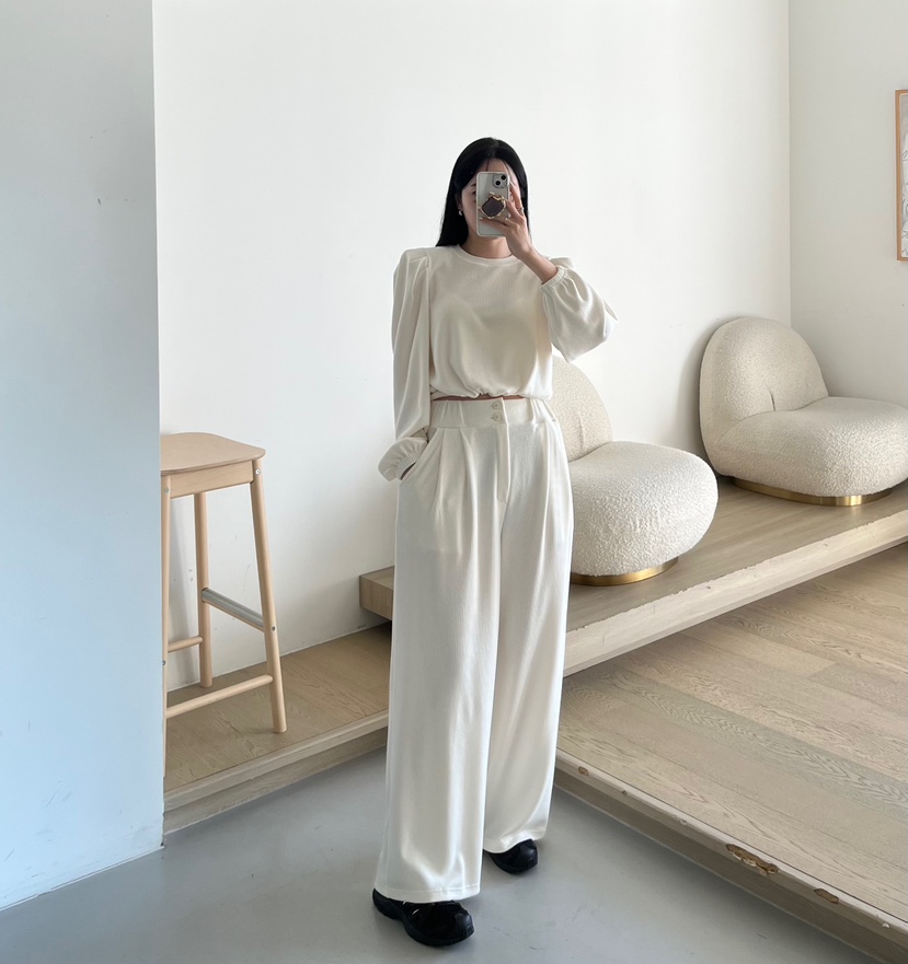 AMUSE SEOUL韓國直郵女裝新品休閑26春夏真品休閑褲紐扣AMUSE SEOUL休閑褲