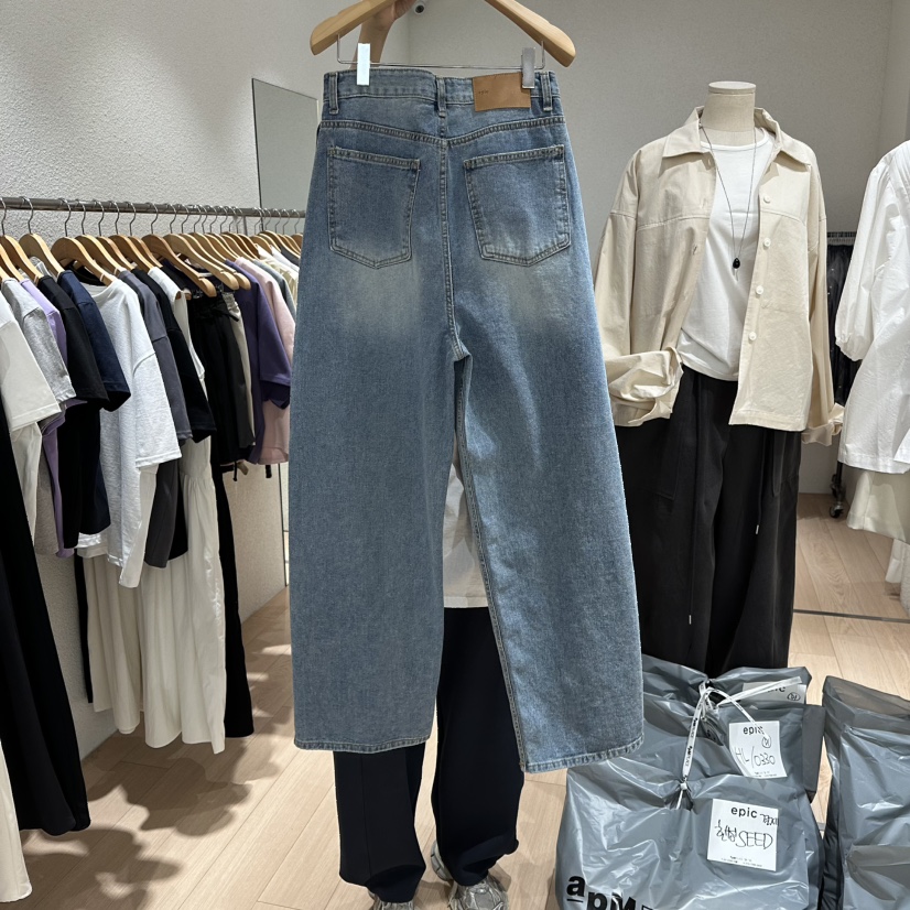 EPIC-S東大門直郵女士新款真品熱賣時尚人氣推薦休閑牛仔褲EPIC-S牛仔褲