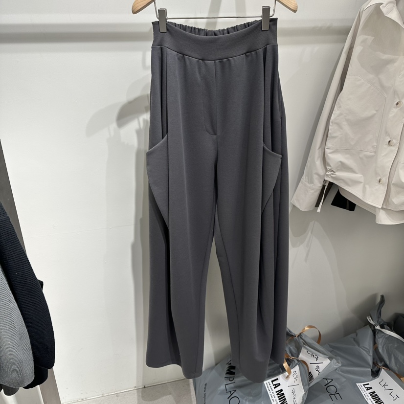 LAMINEDOR東大門實拍女裝新款真品時尚休閑熱賣休閑褲雙排扣LA MINE DOR休閑褲圖色3