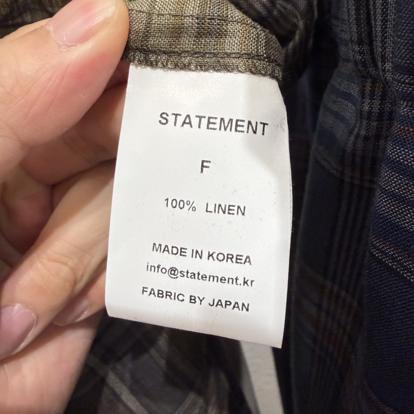 STATEMENT東大門實拍女裝新品時尚人氣真品熱賣26春夏休閑褲STATEMENT休閑褲