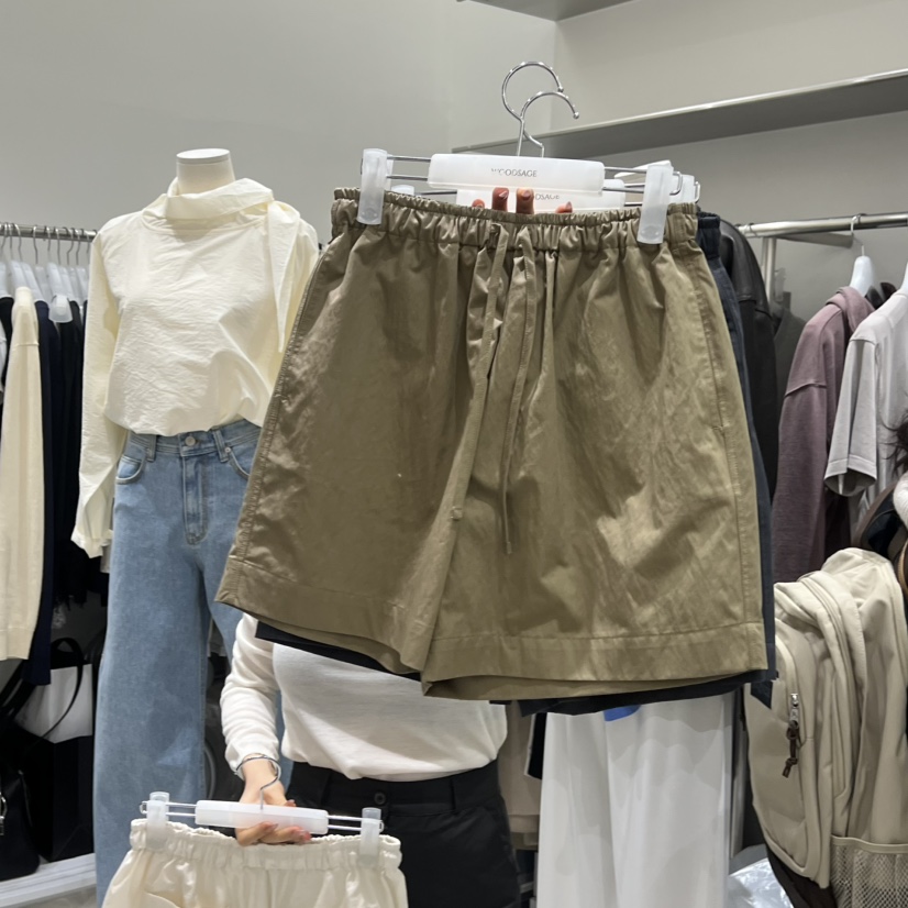 WOOD SAGE韓國直郵女裝新款職業推薦真品人氣休閑時尚短褲WOOD SAGE短褲圖色2