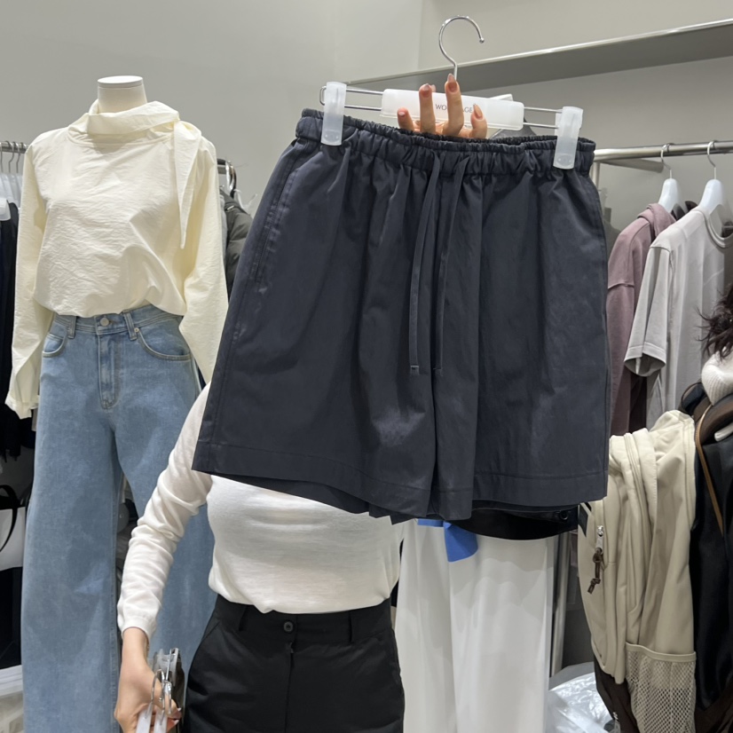 WOOD SAGE韓國直郵女裝新款職業推薦真品人氣休閑時尚短褲WOOD SAGE短褲圖色3