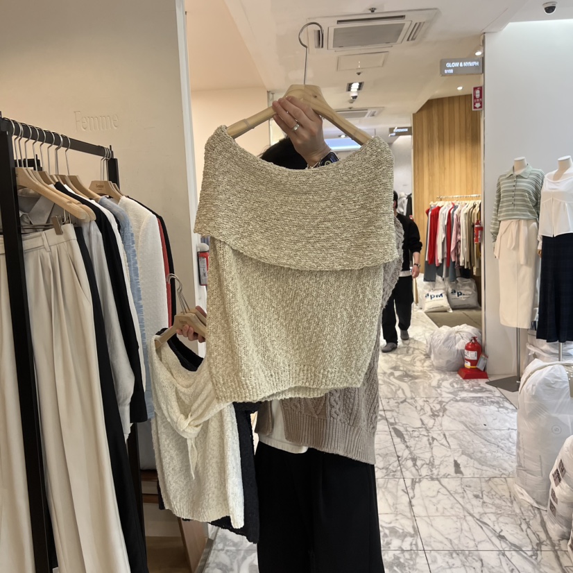 LA MAGIE FEMME韓國代購女士新品26春夏真品人氣針織衫Lamagie Femme針織衫