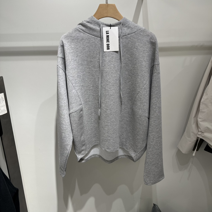 LAMINEDOR東大門代購女士新品熱賣26春夏推薦人氣衛衣連帽衫LA MINE DOR衛衣圖色1
