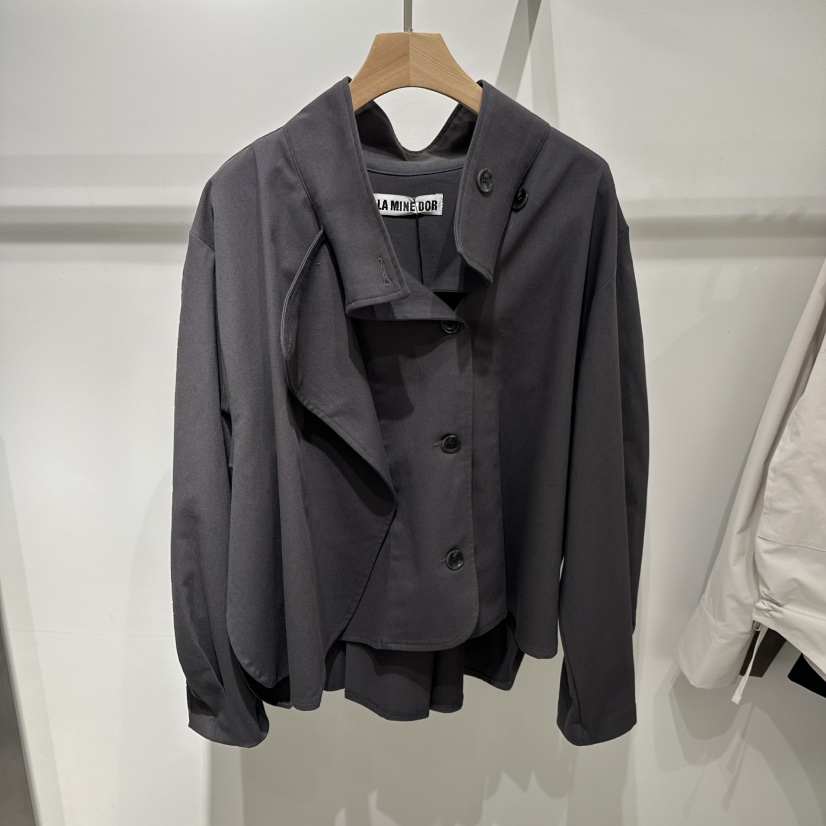 LAMINEDOR東大門直郵女裝新款時尚熱賣26春夏職業夾克雙層LA MINE DOR夾克圖色3