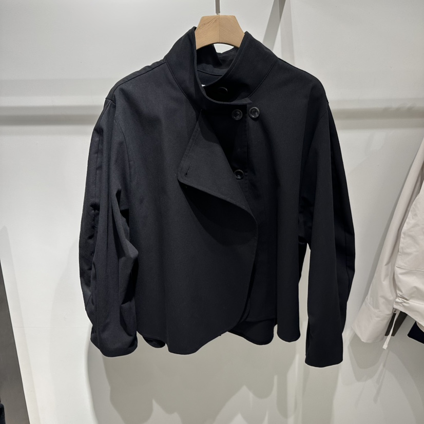 LAMINEDOR東大門直郵女裝新款時尚熱賣26春夏職業夾克雙層LA MINE DOR夾克圖色4黑色