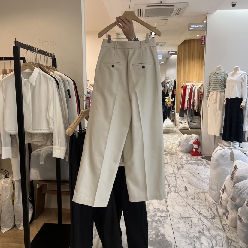 LA MAGIE FEMME韓國代購女裝新款時尚休閑真品職業休閑褲Lamagie Femme休閑褲