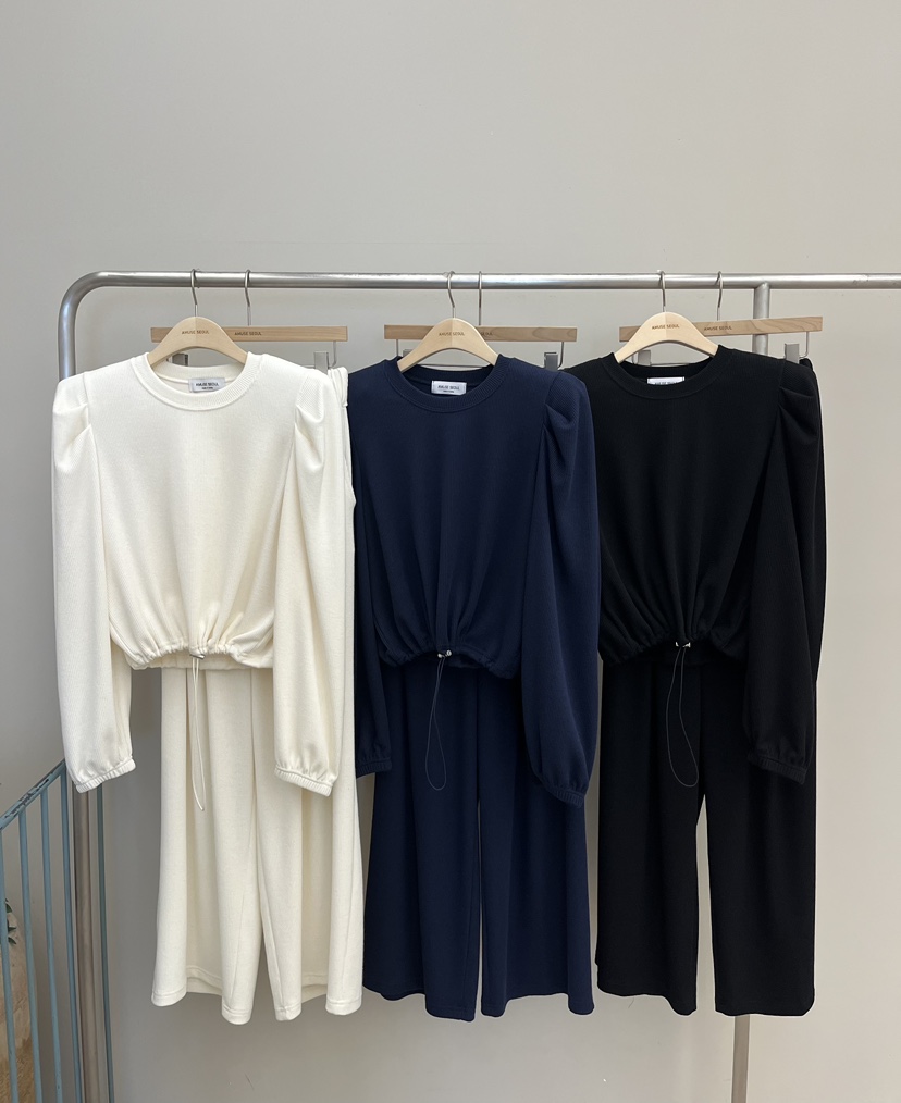 AMUSE SEOUL東大門實拍女士新品26春夏人氣休閑職業套裝AMUSE SEOUL套裝