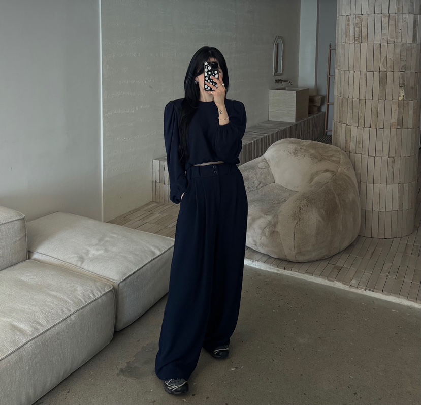 AMUSE SEOUL東大門實拍女士新品26春夏人氣休閑職業套裝AMUSE SEOUL套裝