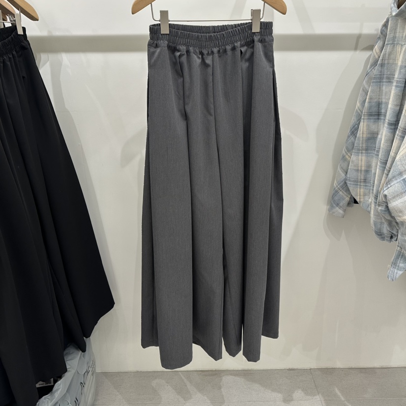 LAMINEDOR韓國代購女裝新款真品職業人氣推薦時尚熱賣休閑褲LA MINE DOR休閑褲圖色4淺灰色