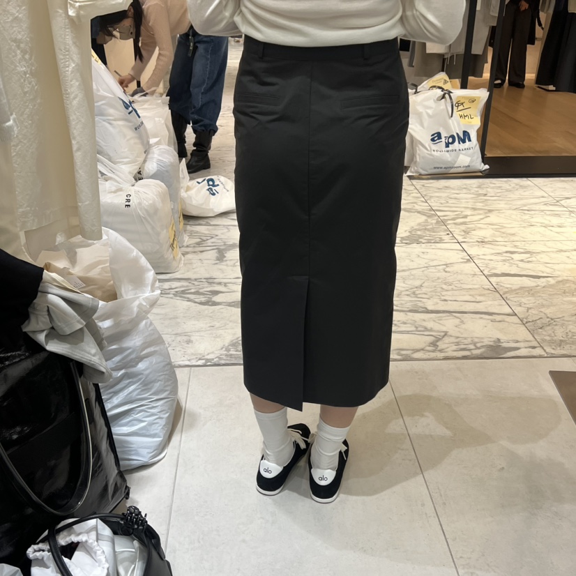 WOOD SAGE韓國代購女裝新款熱賣26春夏時尚職業人氣長裙WOOD SAGE長裙