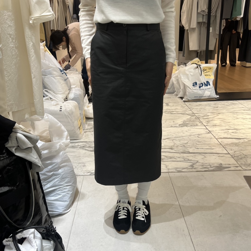 WOOD SAGE韓國代購女裝新款熱賣26春夏時尚職業人氣長裙WOOD SAGE長裙圖色1