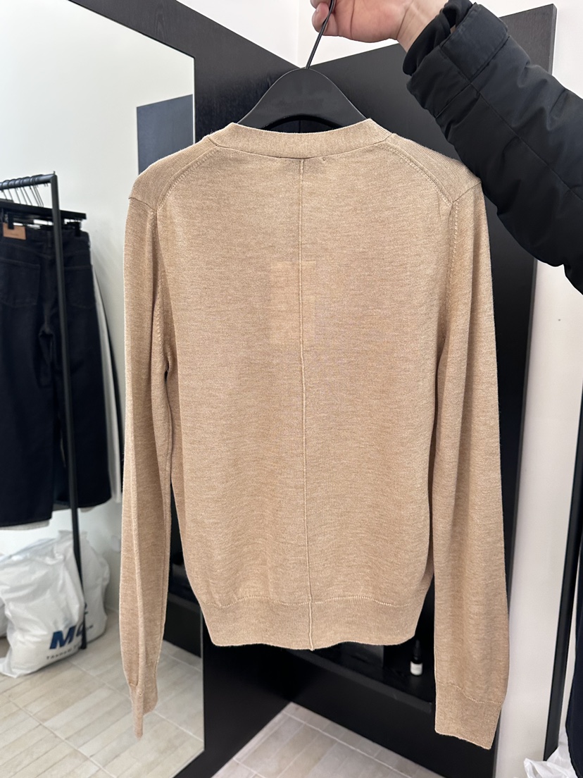 MOANI東大門實拍女裝新款時尚推薦真品針織衫V領混紡開衫MOANI針織衫