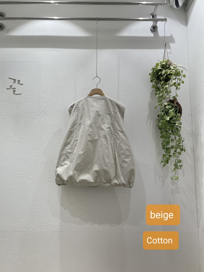 GALLERY-A韓國代購女士新款推薦馬甲不含內搭雙口袋棉質GALLERY馬甲