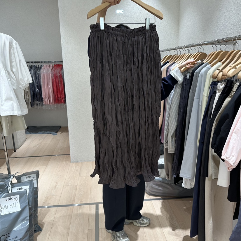 EPIC-S東大門直郵女士新款人氣26春夏職業熱賣推薦休閑長裙EPIC-S長裙圖色2