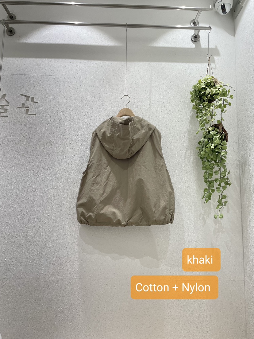 GALLERY-A韓國直郵女士新品休閑推薦職業馬甲不含內搭連帽GALLERY馬甲