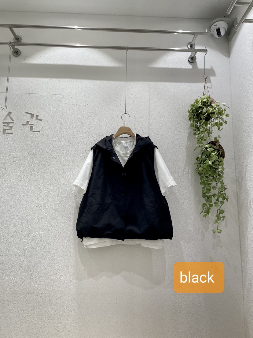 GALLERY-A韓國直郵女士新品休閑推薦職業馬甲不含內搭連帽GALLERY馬甲圖色4