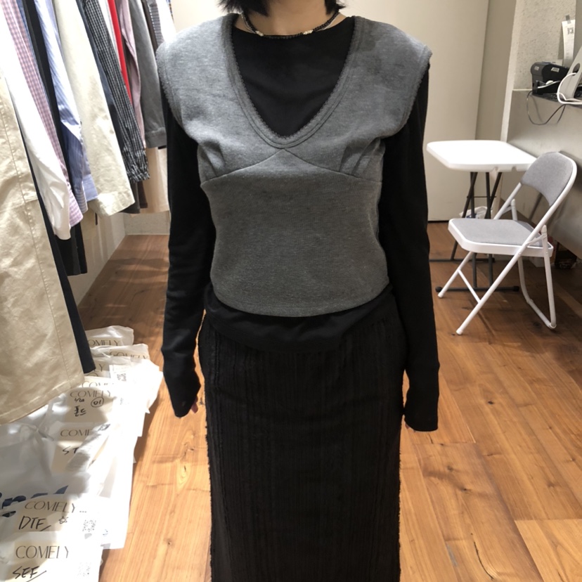 COMELY韓國直郵女士新品推薦職業人氣時尚長袖T恤天絲羊毛COMELY長袖T恤