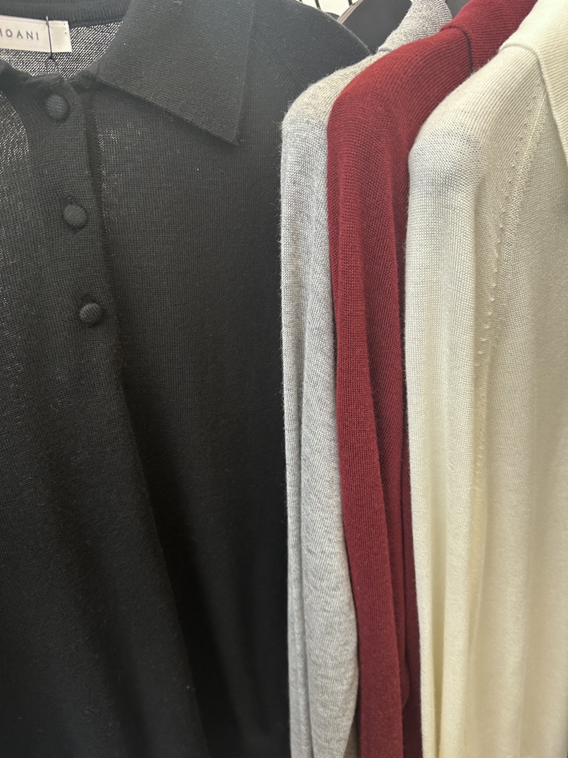 MOANI韓國直郵女裝新品26春夏職業人氣熱賣針織衫真絲開衫MOANI針織衫