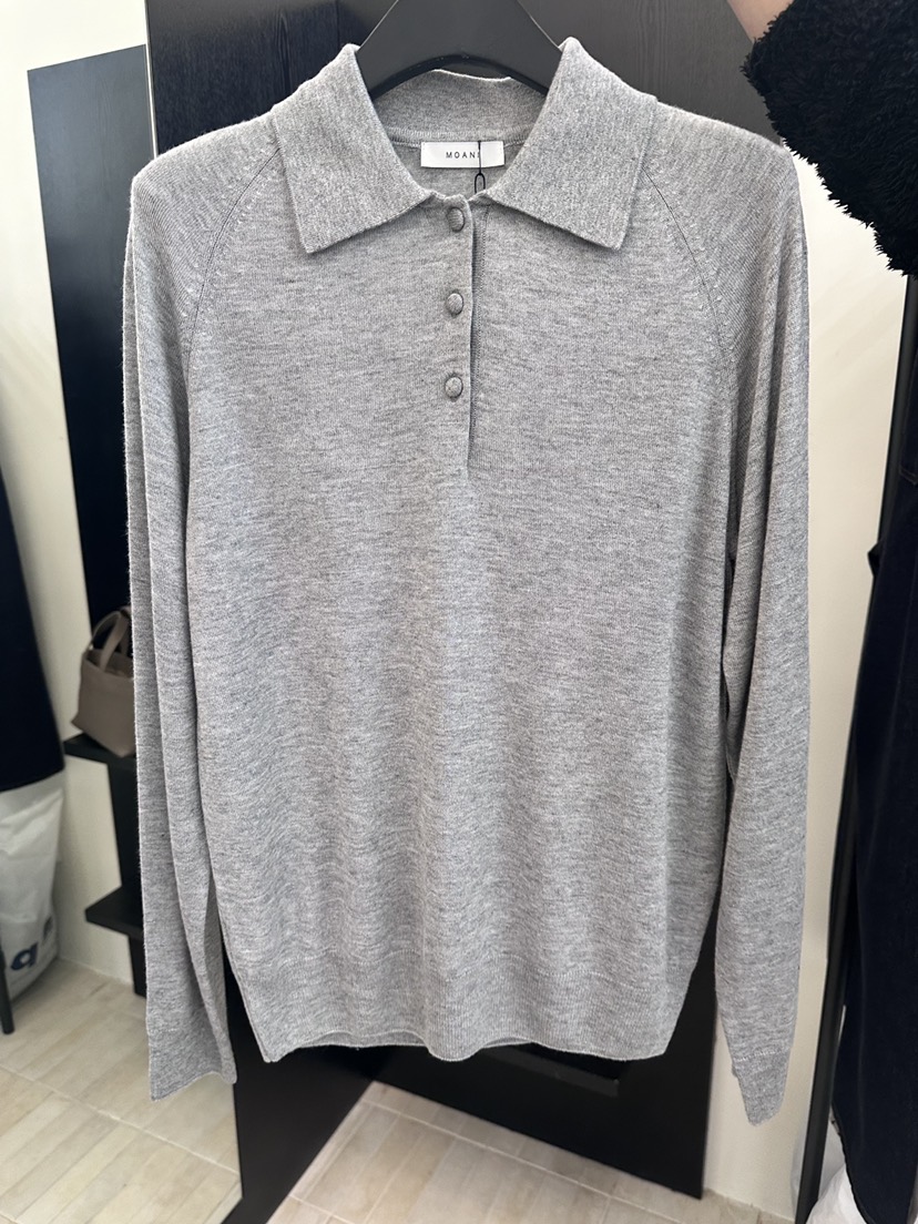 MOANI韓國直郵女裝新品26春夏職業人氣熱賣針織衫真絲開衫MOANI針織衫圖色2