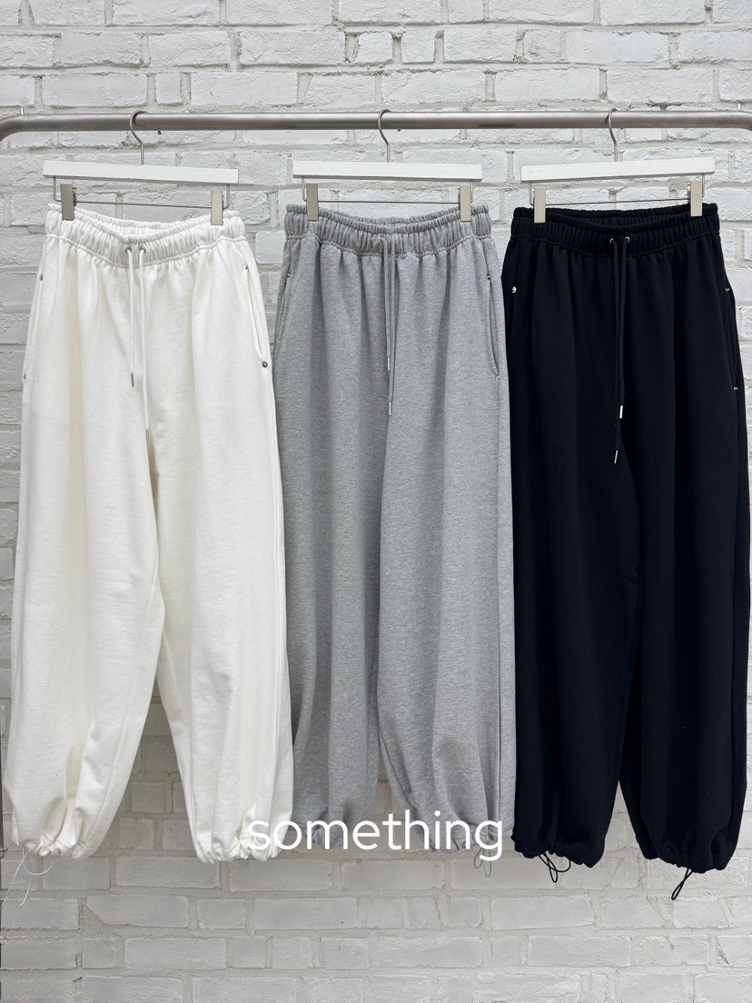 SOMETHING-L/FANCY韓國直郵女裝新款26春夏熱賣時尚休閑褲SOMETHING-L/FANCY休閑褲