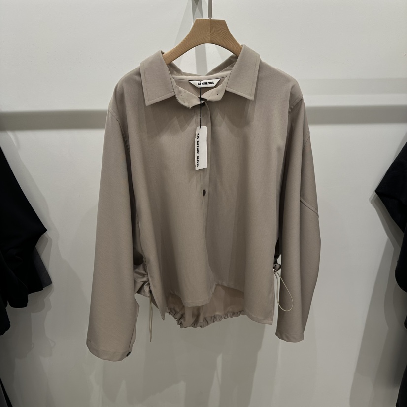 LAMINEDOR東大門實拍女士新品26春夏休閑熱賣時尚襯衫蕾絲衫LA MINE DOR襯衫/蕾絲衫圖色1