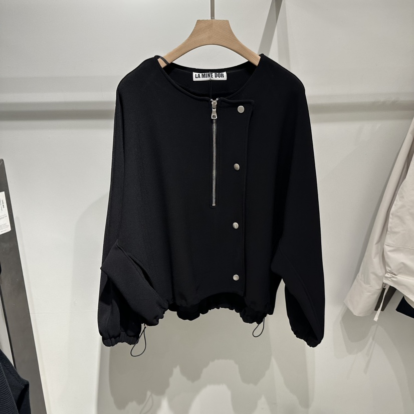 LAMINEDOR東大門代購女裝新款職業26春夏休閑人氣推薦夾克LA MINE DOR夾克圖色3黑色