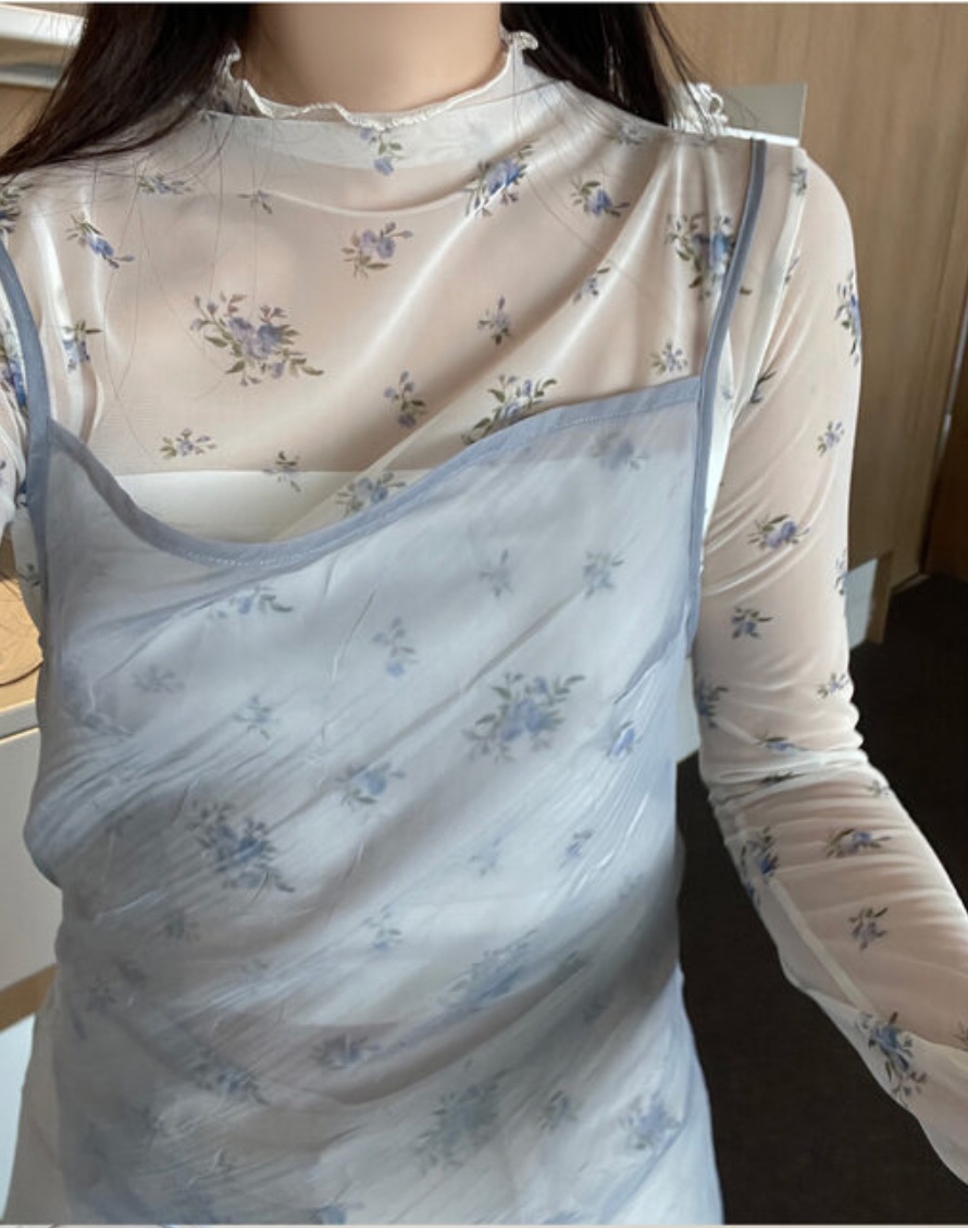 X東大門直郵女士新款真品休閑熱賣26春夏職業推薦長袖T恤BLOWING長袖T恤