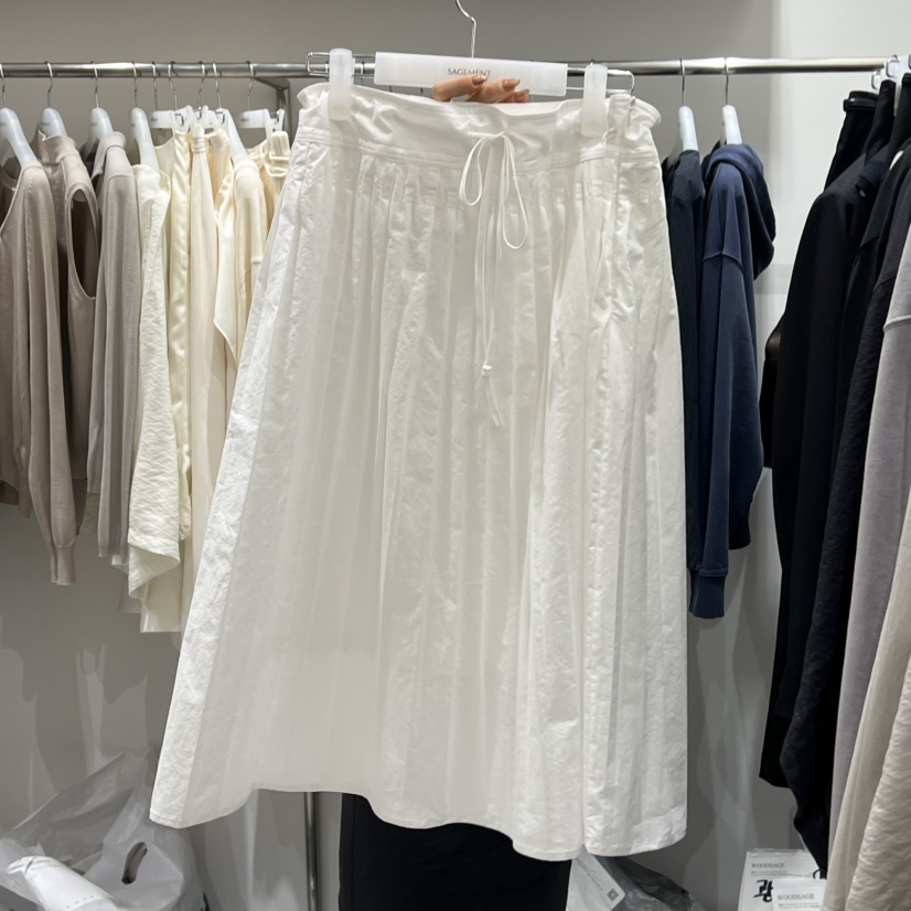 WOOD SAGE東大門代購女裝新品26春夏休閑熱賣半身裙中短裙WOOD SAGE半身裙/中短裙圖色2