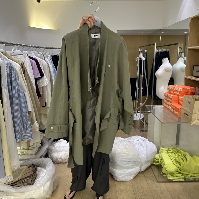 TED韓國直郵女裝新款職業休閑真品26春夏人氣熱賣時尚夾克TED夾克圖色2