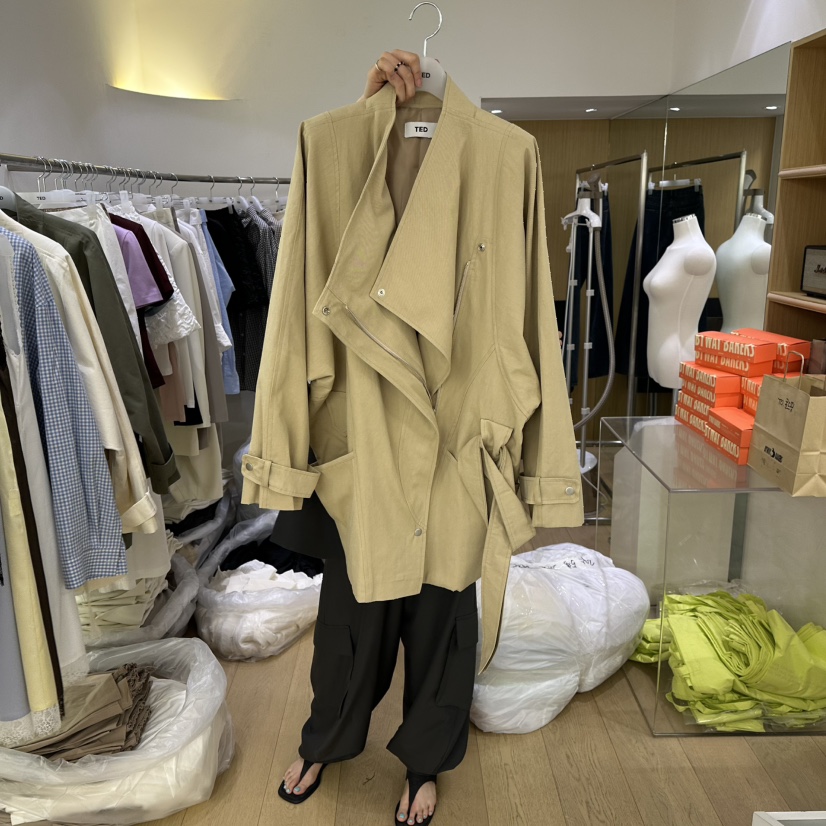 TED韓國直郵女裝新款職業休閑真品26春夏人氣熱賣時尚夾克TED夾克圖色3