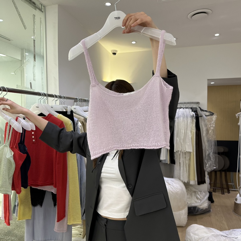 TED韓國代購女士新款休閑熱賣人氣時尚真品26春夏吊帶背心TED吊帶/背心圖色2