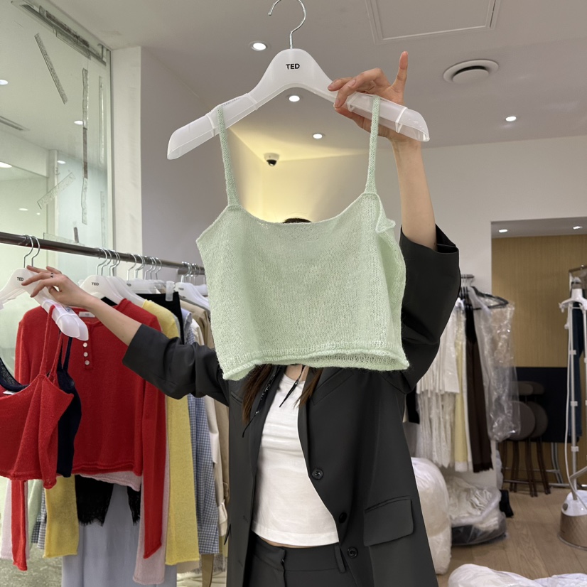 TED韓國代購女士新款休閑熱賣人氣時尚真品26春夏吊帶背心TED吊帶/背心圖色3