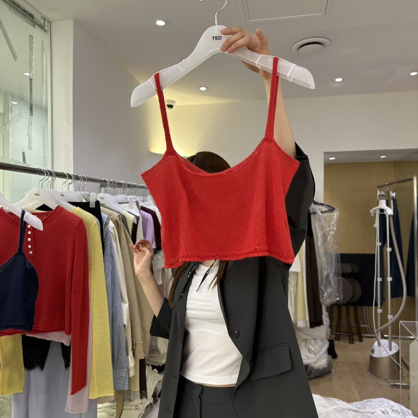 TED韓國代購女士新款休閑熱賣人氣時尚真品26春夏吊帶背心TED吊帶/背心圖色4