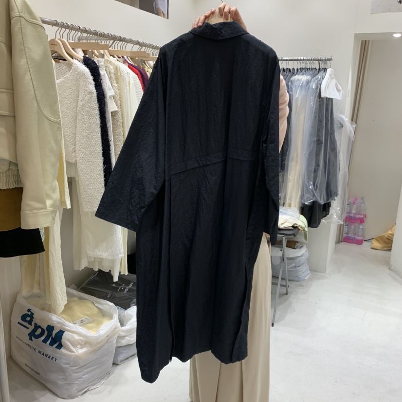 FRE東大門實拍女士新品休閑時尚熱賣真品職業人氣長款風衣FRE長款風衣