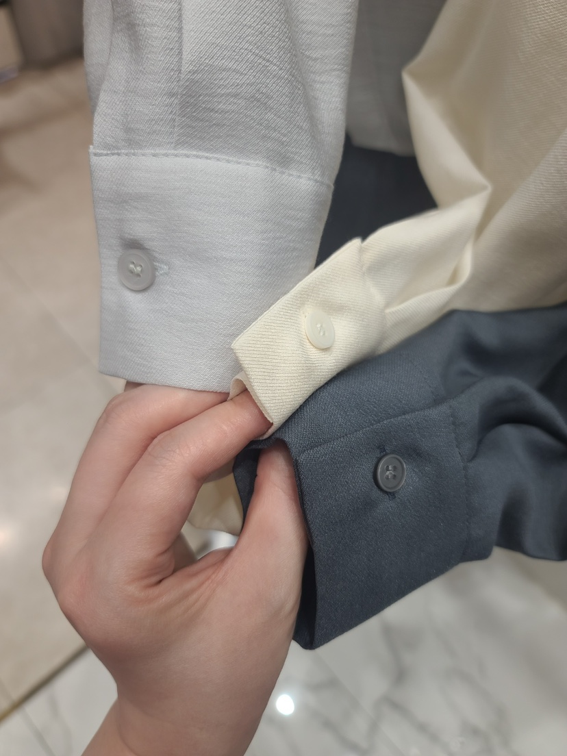 X東大門實拍女士新品推薦人氣職業休閑26春夏熱賣襯衫蕾絲衫BLOWING襯衫/蕾絲衫