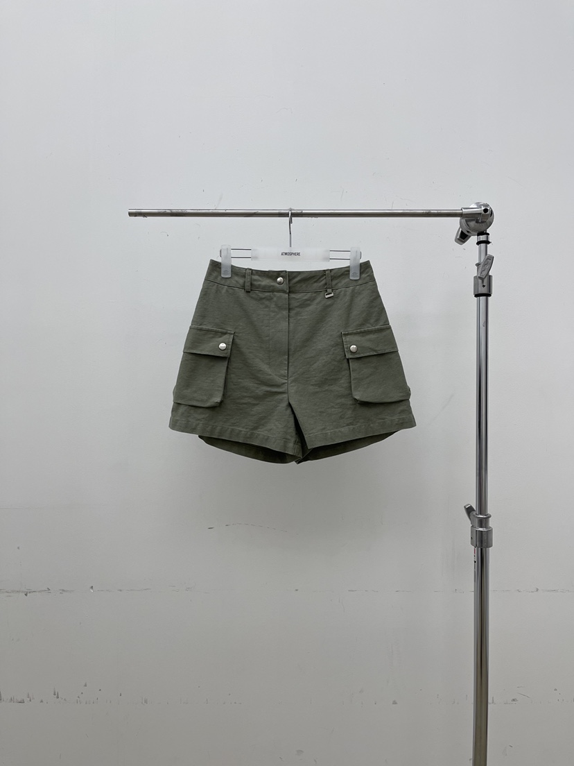 ATMOSPHERE東大門直郵女士新品時尚人氣26春夏休閑真品短褲ATMOSPHERE/BLING短褲圖色1