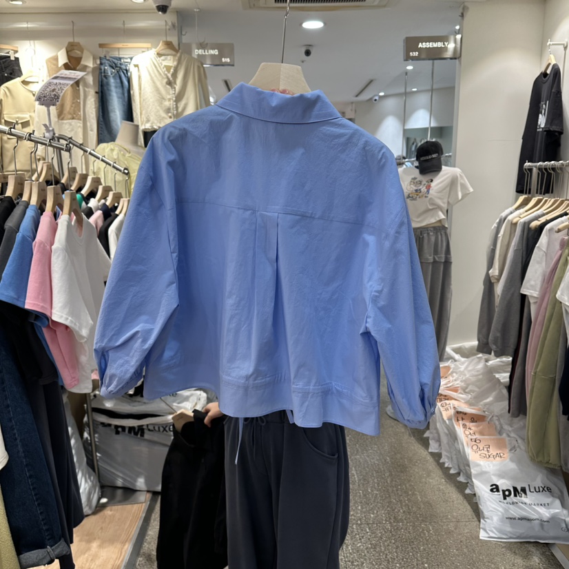 DELLING東大門直郵女士新品時尚真品人氣推薦26春夏襯衫蕾絲衫DELLING襯衫/蕾絲衫