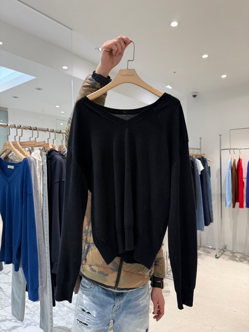 THE BRUNCH東大門代購女裝新品熱賣推薦時尚針織衫V領柔軟THE BRUNCH針織衫圖色3