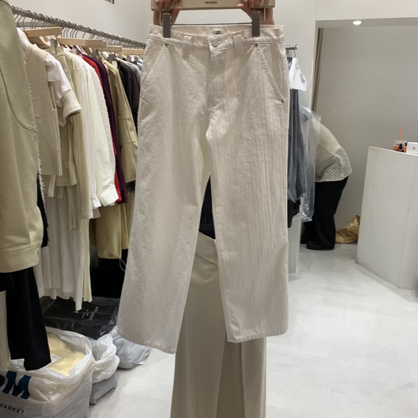 FRE韓國直郵女士新款休閑26春夏推薦職業人氣熱賣休閑褲棉FRE休閑褲圖色1