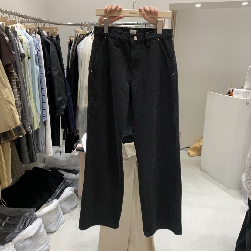 FRE韓國直郵女士新款休閑26春夏推薦職業人氣熱賣休閑褲棉FRE休閑褲圖色3