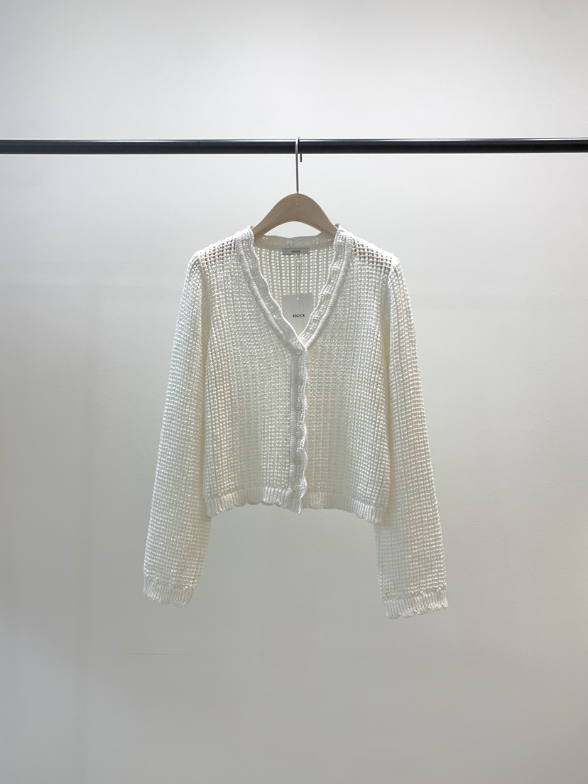 KNOCK東大門代購女裝新款真品人氣推薦熱賣針織衫圍巾開衫KNOCK針織衫圖色1