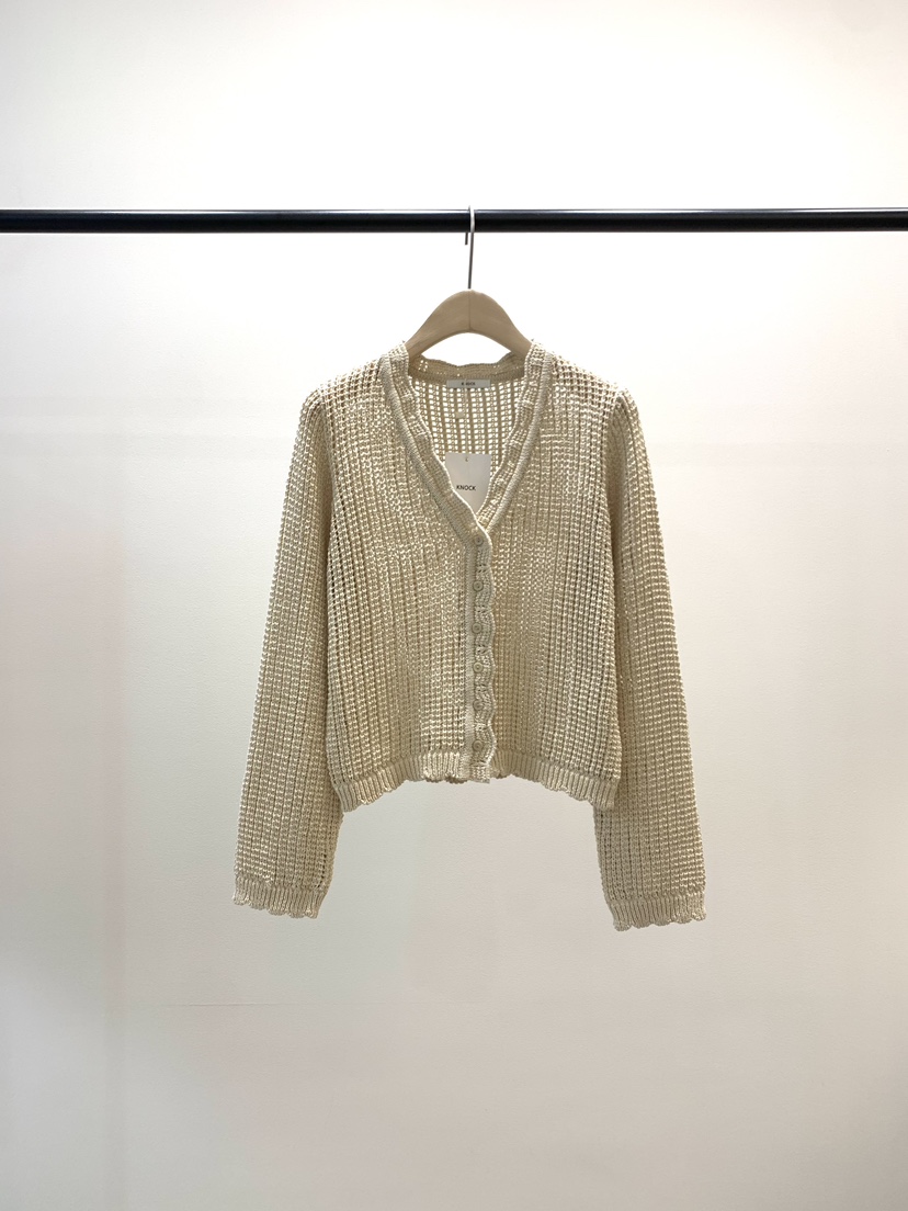 KNOCK東大門代購女裝新款真品人氣推薦熱賣針織衫圍巾開衫KNOCK針織衫圖色2